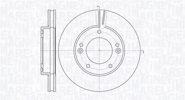 MAGNETI MARELLI TARCZA HAMULCOWA 361302040462 