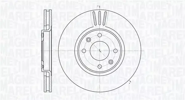 MAGNETI MARELLI TARCZA HAMULCOWA 361302040472 