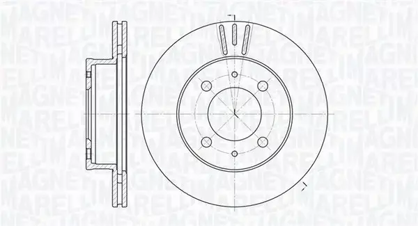 MAGNETI MARELLI TARCZA HAMULCOWA 361302040480 