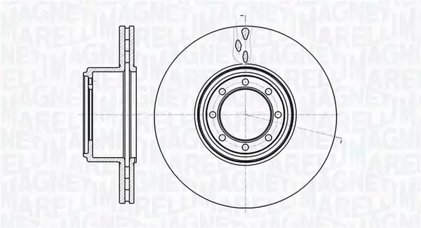 MAGNETI MARELLI TARCZA HAMULCOWA 361302040488 