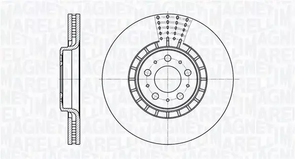 MAGNETI MARELLI TARCZA HAMULCOWA 361302040498 