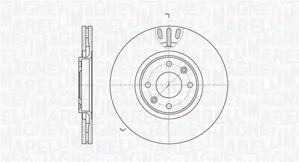 MAGNETI MARELLI TARCZA HAMULCOWA 361302040502 