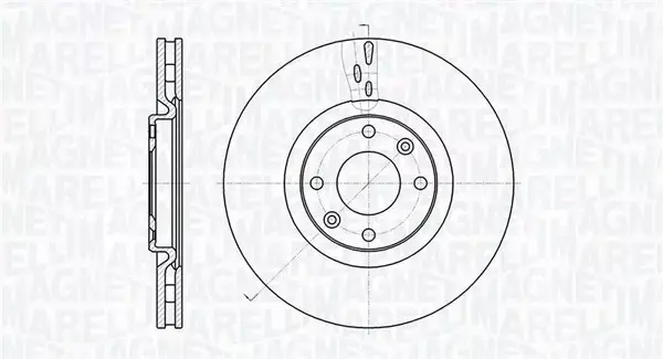 MAGNETI MARELLI TARCZA HAMULCOWA 361302040508 