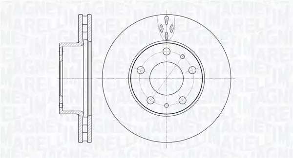 MAGNETI MARELLI TARCZA HAMULCOWA 361302040512 