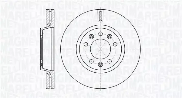 MAGNETI MARELLI TARCZA HAMULCOWA 361302040526 