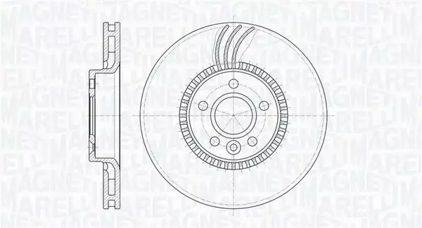 MAGNETI MARELLI TARCZA HAMULCOWA 361302040528 