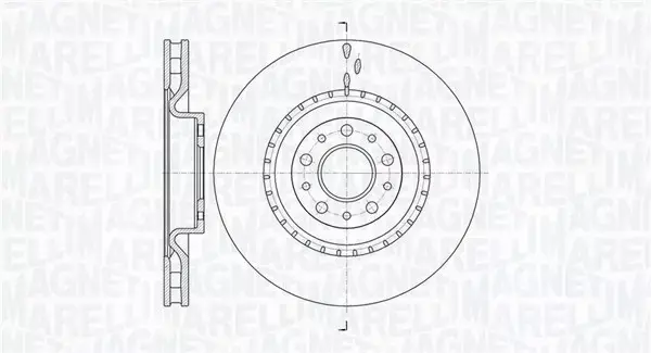 MAGNETI MARELLI TARCZA HAMULCOWA 361302040534 