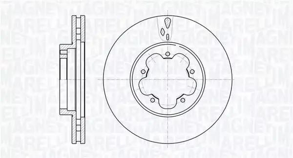 MAGNETI MARELLI TARCZA HAMULCOWA 361302040540 