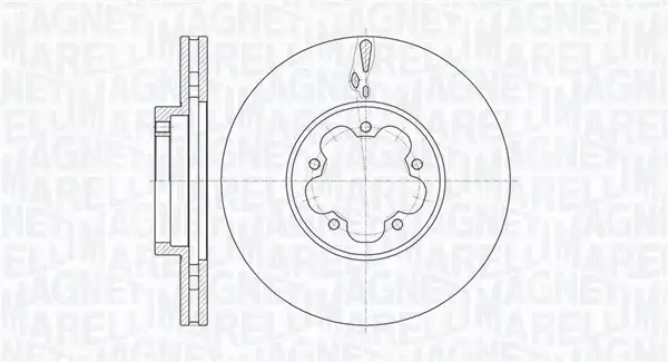 MAGNETI MARELLI TARCZA HAMULCOWA 361302040544 