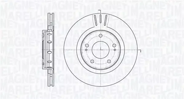 MAGNETI MARELLI TARCZA HAMULCOWA 361302040574 