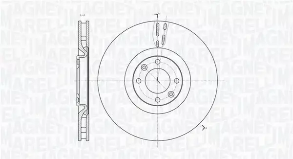 MAGNETI MARELLI TARCZA HAMULCOWA 361302040582 