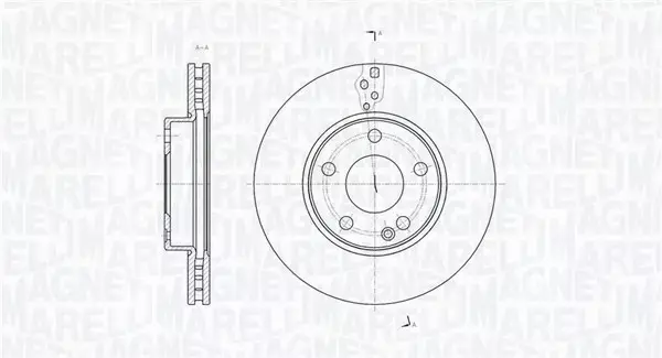 MAGNETI MARELLI TARCZA HAMULCOWA 361302040602 