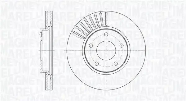 MAGNETI MARELLI TARCZA HAMULCOWA 361302040618 