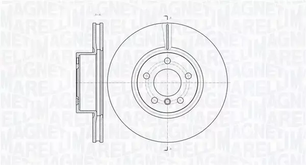 MAGNETI MARELLI TARCZA HAMULCOWA 361302040636 