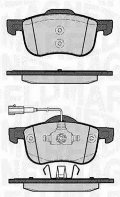 MAGNETI MARELLI KLOCKI HAMULCOWE 363916060128 