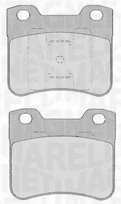 MAGNETI MARELLI KLOCKI HAMULCOWE 363916060166 