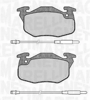 MAGNETI MARELLI KLOCKI HAMULCOWE 363916060168 