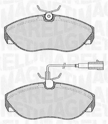 MAGNETI MARELLI KLOCKI HAMULCOWE 363916060183 