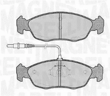 MAGNETI MARELLI KLOCKI HAMULCOWE 363916060195 