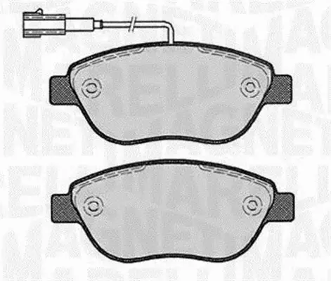 MAGNETI MARELLI KLOCKI HAMULCOWE 363916060221 