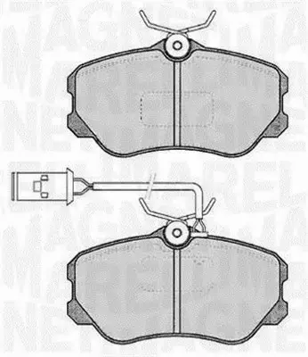 MAGNETI MARELLI KLOCKI HAMULCOWE 363916060226 