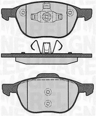 MAGNETI MARELLI KLOCKI HAMULCOWE 363916060244 