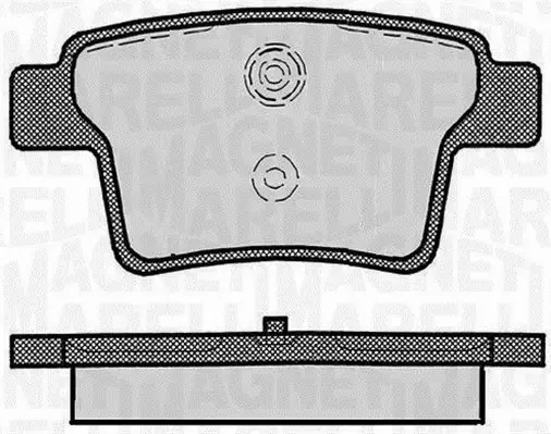 MAGNETI MARELLI KLOCKI HAMULCOWE 363916060267 