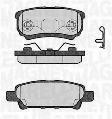 MAGNETI MARELLI KLOCKI HAMULCOWE 363916060285 