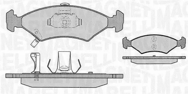 MAGNETI MARELLI KLOCKI HAMULCOWE 363916060287 