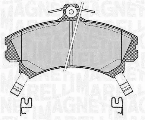 MAGNETI MARELLI KLOCKI HAMULCOWE 363916060334 