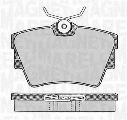 MAGNETI MARELLI KLOCKI HAMULCOWE 363916060370 