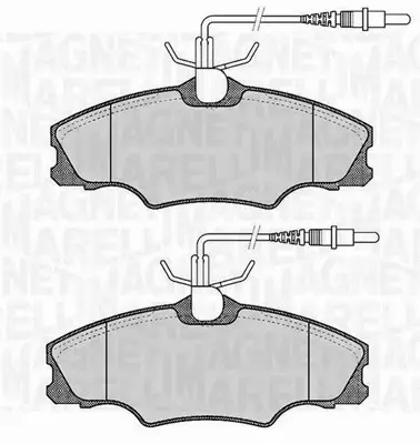 MAGNETI MARELLI KLOCKI HAMULCOWE 363916060374 