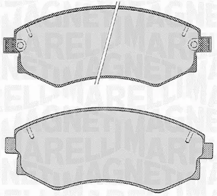 MAGNETI MARELLI KLOCKI HAMULCOWE 363916060468 