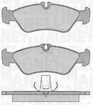 MAGNETI MARELLI KLOCKI HAMULCOWE 363916060506 