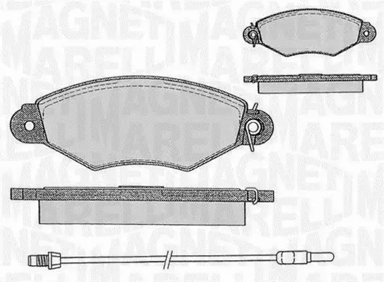 MAGNETI MARELLI KLOCKI HAMULCOWE 363916060513 