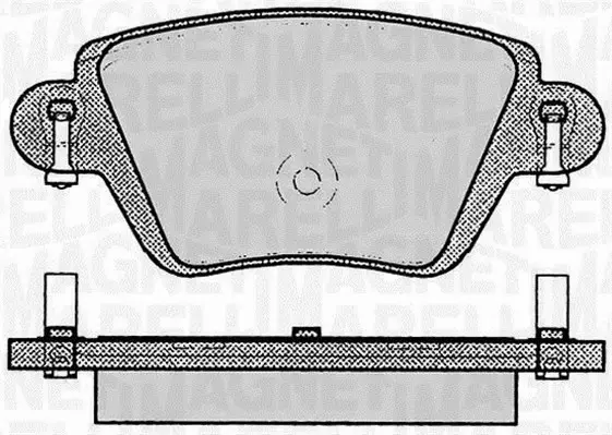 MAGNETI MARELLI KLOCKI HAMULCOWE 363916060613 