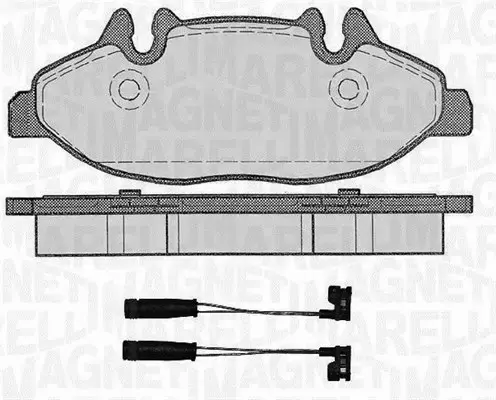 MAGNETI MARELLI KLOCKI HAMULCOWE 363916060617 