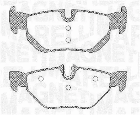 MAGNETI MARELLI KLOCKI HAMULCOWE 363916060624 