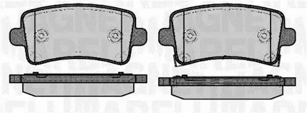 MAGNETI MARELLI KLOCKI HAMULCOWE 363916060690 