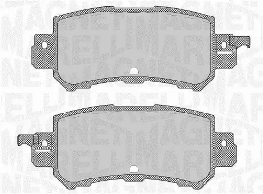 MAGNETI MARELLI KLOCKI HAMULCOWE 363916060711 