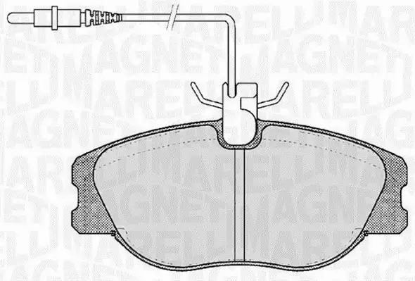 MAGNETI MARELLI KLOCKI HAMULCOWE 363916060787 