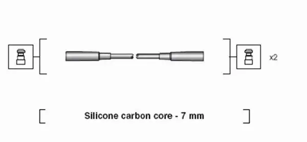 MAGNETI MARELLI PRZEWODY ZAPŁONOWE 941318111003 