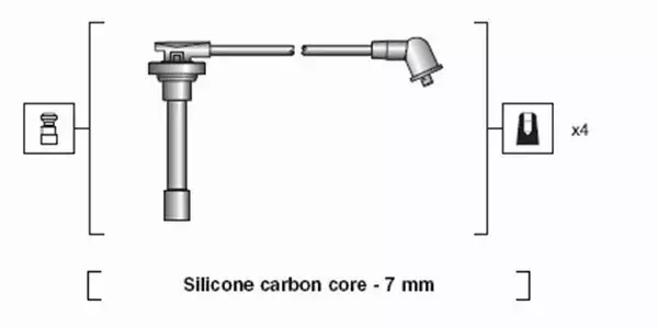 MAGNETI MARELLI PRZEWODY ZAPŁONOWE 941318111051 