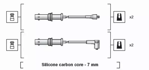 MAGNETI MARELLI PRZEWODY ZAPŁONOWE 941318111152 