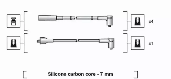 MAGNETI MARELLI PRZEWODY ZAPŁONOWE 941318111237 