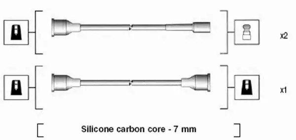 MAGNETI MARELLI PRZEWODY ZAPŁONOWE 941094060576 