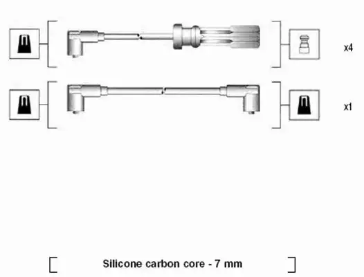 MAGNETI MARELLI PRZEWODY ZAPŁONOWE 941215100795 