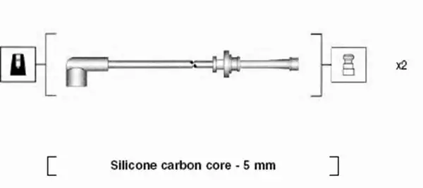 MAGNETI MARELLI PRZEWODY ZAPŁONOWE 941285020865 