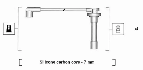 MAGNETI MARELLI PRZEWODY ZAPŁONOWE 941315020889 