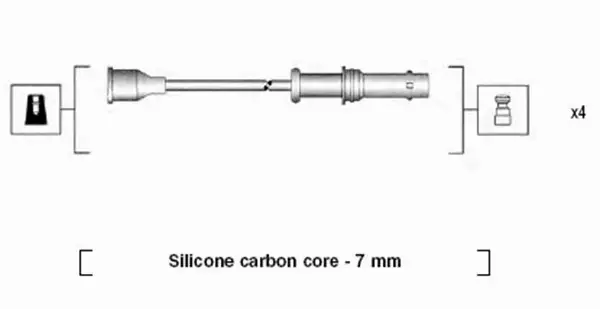 MAGNETI MARELLI PRZEWODY ZAPŁONOWE 941355020920 